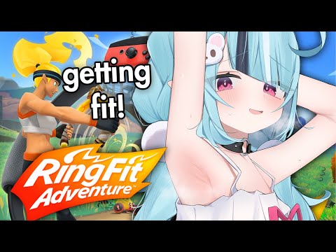 【Ring Fit Adventure】Can You Keep Up Big Bro? Full Body Tracking Exercise 💪