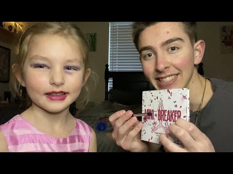 ASMR | Trying to do my Little Sisters Makeup