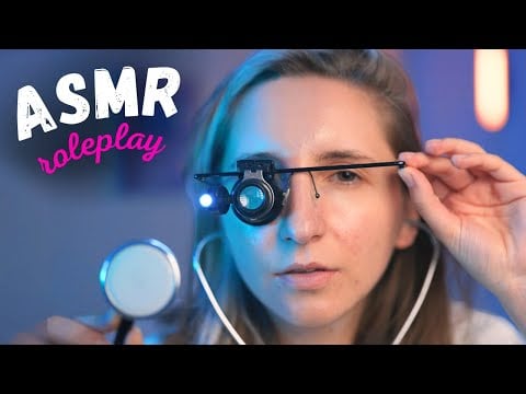 ASMR FR | ROLEPLAY MÉDECIN 🩺 | Examen Complet (Inspection Des Oreilles, Tests Visuels, Diagnostics)