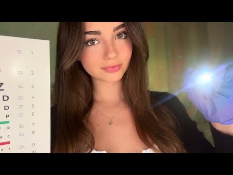 ASMR Realistic Eye Exam Roleplay (Soft-Spoken)