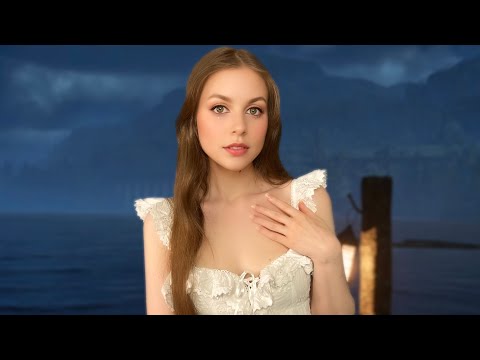 ASMR The Siren By The Sea Fantasy Roleplay (Personal Attention, ASMR For Sleep, Hair Brushing)