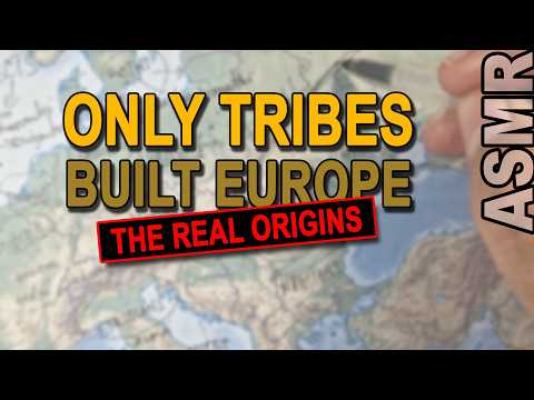 These Tribes Built Modern Europe | ASMR History + map tracing