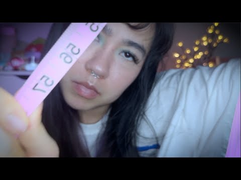 measuring you but it's very fast and chaotic (lofi asmr)