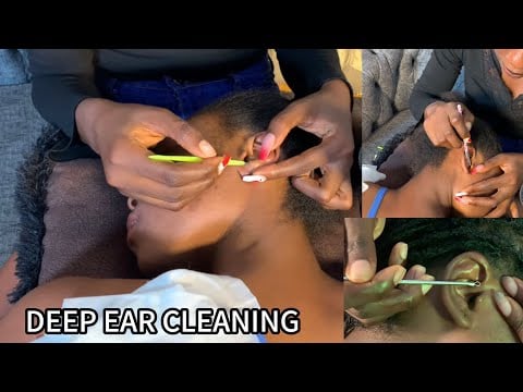 ASMR Ear Cleaning, Back Scratching & Nitpicking Ear Licking, & Spit Painting for Intense Tingles,