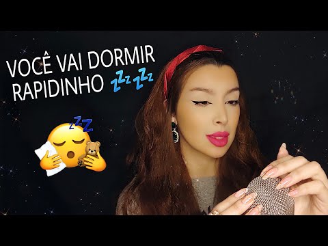 ASMR PRA VC DORMIR RAPIDINHO 💤 SONS DE BOCA/PINCEL/MÃO NA TELA