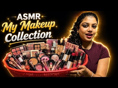 ASMR | Share With You My Makeup Collection | 🫶🏻