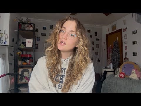 positive affirmations for self compassion (i love u & im proud of u & u deserve a break🫶🏻) ASMR grwm