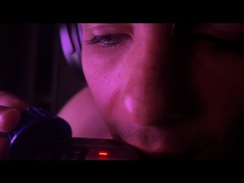 Close Up Tascam Mouth Sounds and Trigger Games/Anticipatory Triggers  ASMR