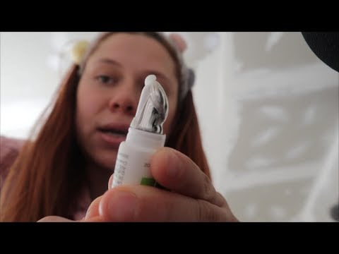 ASMR Roleplay - Tu HERMANA te hace el SKINCARE (collab con Dossier)
