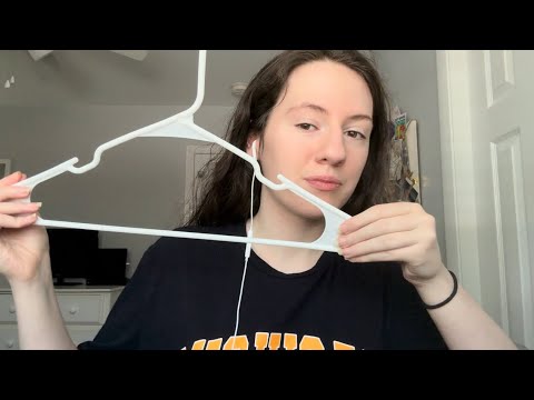 asmr | hanger tapping!