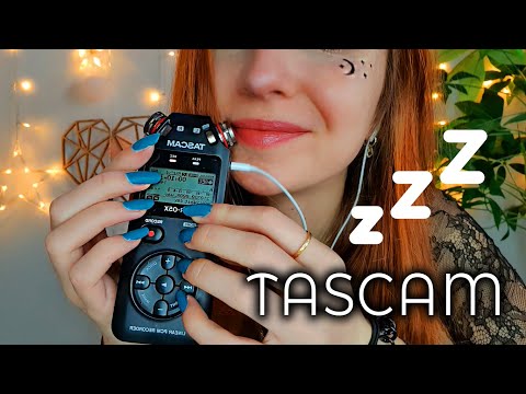 ASMR 😴 Je t'endors avec mon nouveau micro Tascam 😍