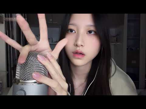 ASMR Mic Scratching with PaoPao Yu ASMR