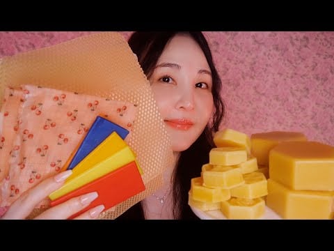 🐝 밀랍이라 쓰고 극락이라 읽는다｜끈적한 밀랍 소리 모음 ASMR