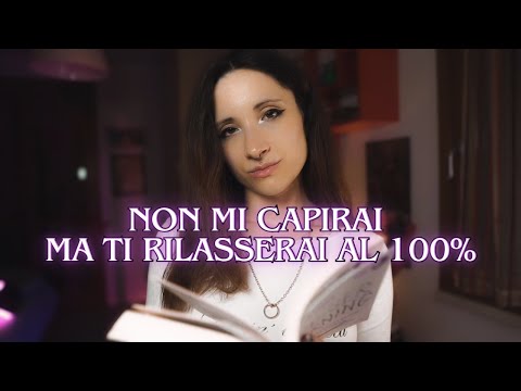 Non capirai una parola ma ti rilasserai subito con questo INAUDIBLE ASMR