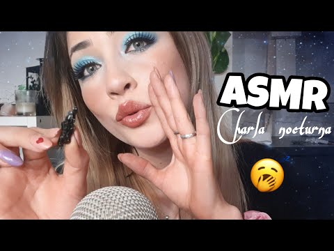 ASMR ARGENTINA 🇦🇷Charla nocturna || Sonidos relajantes para dormir💤