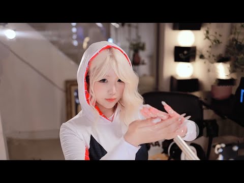 ASMR 촉촉한 스_핏_페!인!팅!🔮근데 이제 세미뻐끔이를 곁들인ㅣ낼루미,시각적 트리거,입소리ㅣEar to Ear Mouth Sounds ❤️ (Kisses, Gentle)