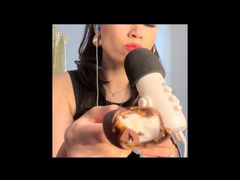 Asmr eating ice cream 🍦