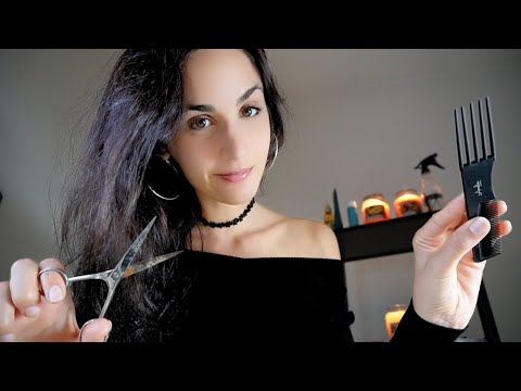 Ti taglio i capelli mentre dormi ✂️ | ASMR ITA | haircut • massage • whispers