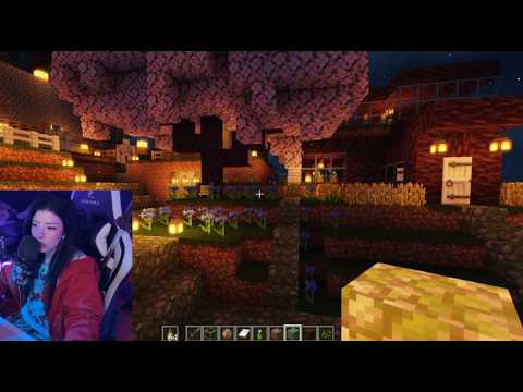 ASMR Showing u my Private Minecraft Village w Shaders🫵💖🍥