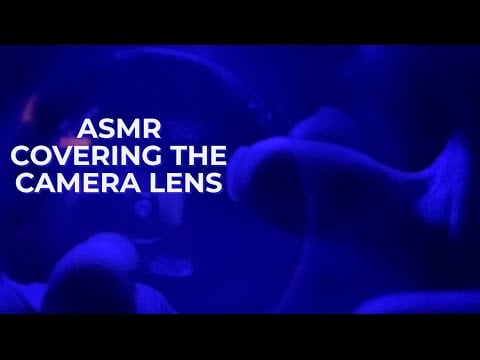 ASMR Covering Camera with Lids / Bottles (Tapping & Scratching) ~ No Talking