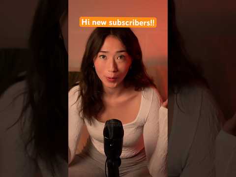 comment 💛 if you’re a new subscriber!! #asmr #relax #triggersforsleep #asmrrelaxation #tingles