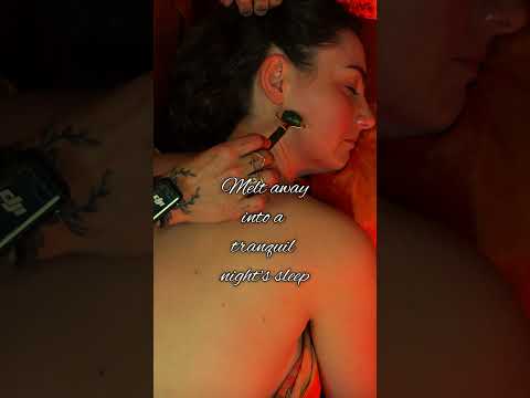 Sleepy relaxing ASMR with @ASMRwithCharlette #asmr #relax #massage