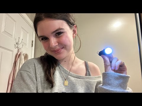 asmr chaotic eye exam!👁️