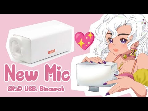 [ASMR] Testing out my new SR3D (timestamps in bio)