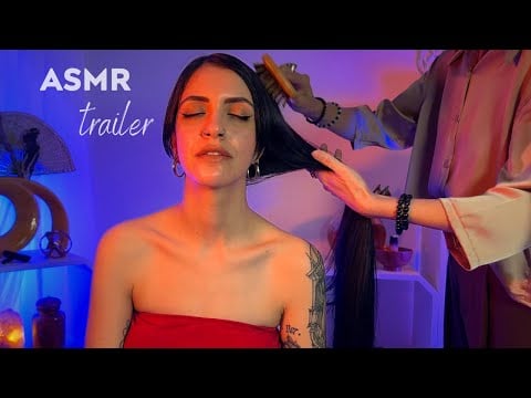TRAILER ASMR su persona dal vivo MASSAGGIO e Pulizia Energetica dell'AURA