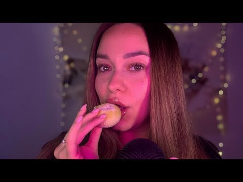 ASMR - Eating Mochi Ice Cream ( Eating Sounds & Mouth Sounds )