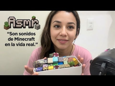 ASMR MINECRAFT EN LA VIDA REAL 