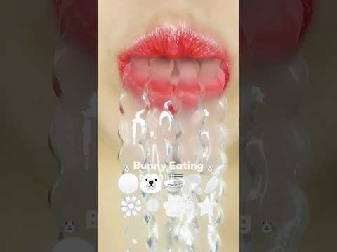 Clean & Clear🤍 Emoji Food Eating ASMR MUKBANG (sped up)
