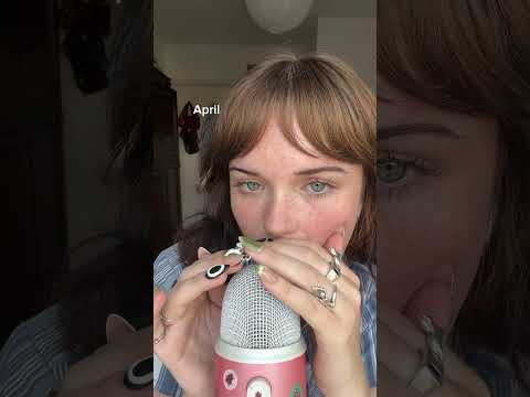 ASMR YOUR BIRTH MONTH YOUR TRIGGER #asmrsounds #asmr #triggersforsleep #tingles #asmrvideo