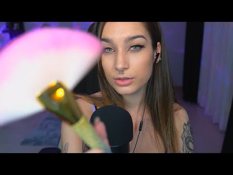 ASMR RELAJACIÓN VISUAL | Visuales y mouth sounds para ayudarte a dormir💤