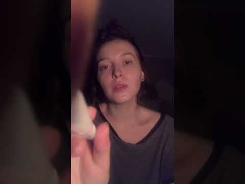 ASMR Humming and Slowly Brushing Your Face