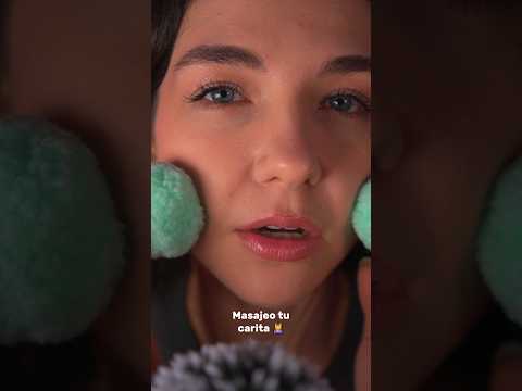 ASMR Te Masajeo la Carita #asmr #masaje #shorts