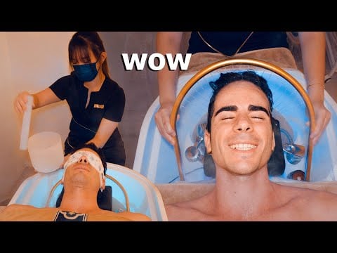 ASMR: Ho Provato il Massaggio Cinese alla Testa con Acqua e Terapia del Suono!