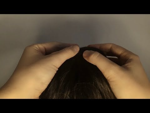 ASMR - Massaging Scratching And Brushing Your Hair No Talking 