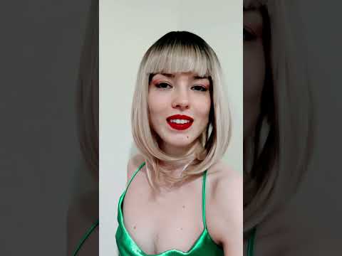 Makeup look with blonde hair wig 💄