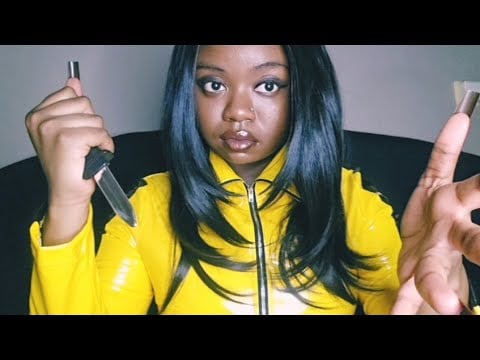ASMR Assassin Gives You a Deadly Makeover 🔪 (Kill Bill Inspired Personal Attention)