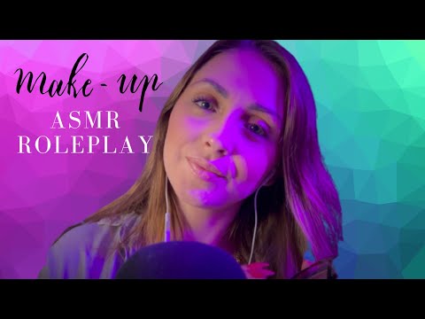 ASMR ROLEPLAY ... Tu amiga antipática y borde te maquilla 💄( ASMR para Dormir ) 💤😴