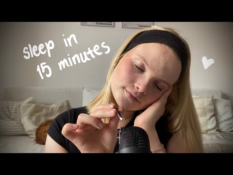 ASMR to watch if you can’t sleep | personal attention, humming, whispers 😴