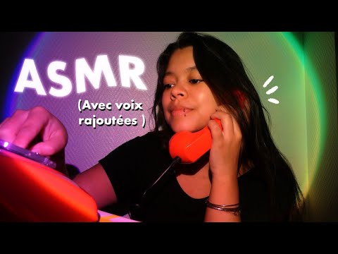 SONDAGE TÉLÉPHONIQUE | (version voix rajoutées 🔊) | Soft Spoken Asmr Roleplay