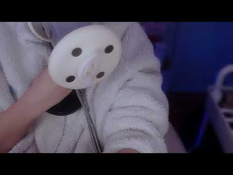 ASMR for sleep 😴 ear to ear tongue fluttering echoes 