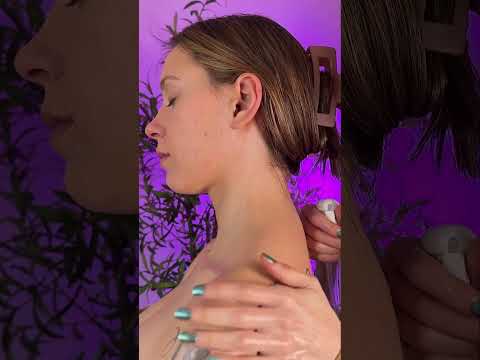 Asmr massage #asmr #asmrsounds #asmrvideo #relaxing #relax #satisfying #satisfyingvideo #tingles