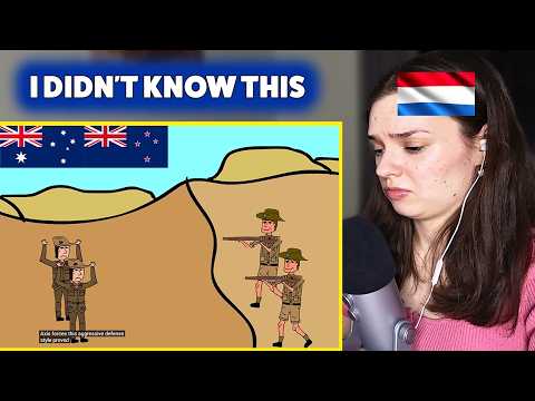 European Reacts to the WW2 Story of the Rats of Tobruk 🇦🇺🇳🇿