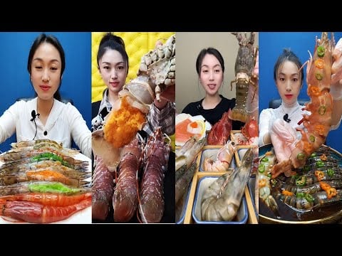 🦐🔥 Biggest Seafood Mukbang ASMR | 역대급 해산물 찜 먹방 ASMR | 史上最大のシーフードボイル大食い ASMR | 史上最大海鲜吃播 ASMR