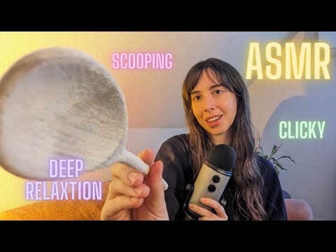 ASMR | Scooping Your Problems Away | Making you feel Save and Cared for | Visual and Clicky Triggers