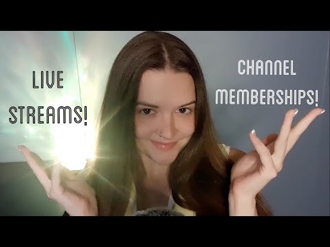 ASMR | Channel Announcements! ✨😊