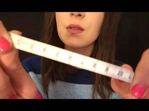 TÜRKÇE ASMR 📐 SENİ ÖLÇÜYORUM 📐 (Face Measuring Roleplay)